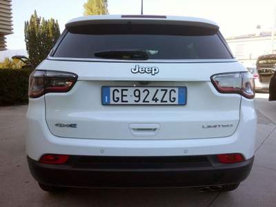Jeep Compass 1.3 Turbo T4 190 CV PHEV AT6 4xe Limited Bianco usata San Pietro di Feletto