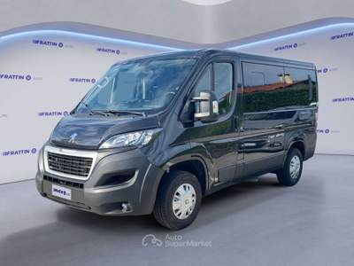 Peugeot Boxer Boxer 330 Bluehdi 140 S&amp;S Pc-Tn Combi Comfort Grigio usata Cassola