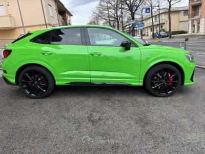Audi Q3 Sportback Quattro-Tetto-Design RS Rosso-Scarico RS Verde usata Verucchio