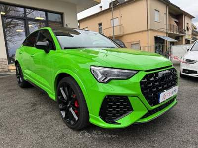 Audi Q3 Sportback Quattro-Tetto-Design RS Rosso-Scarico RS Verde usata Verucchio