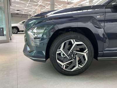 Hyundai Kona Kona 1.6 hev N Line dct Blu/Azzurro usata Milano