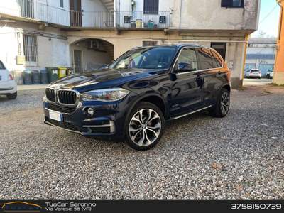 BMW X5 BMW X5 30 d Luxury Blu/Azzurro usata Saronno