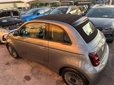 Fiat 500 Icon Cabrio 42 kWh Grigio usata Roma