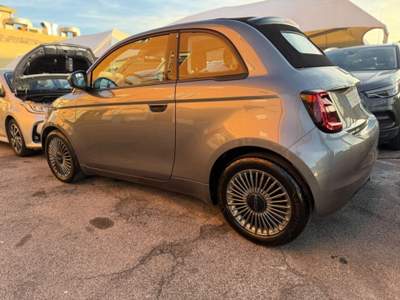 Fiat 500 Icon Cabrio 42 kWh Grigio usata Roma