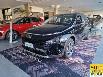 Hyundai Bayon 1.0 T-GDI Hybrid 48V iMT XLine Nero usata Salerno