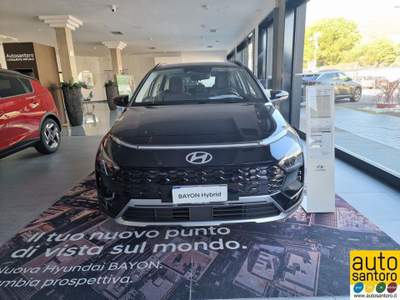 Hyundai Bayon 1.0 T-GDI Hybrid 48V iMT XLine Nero usata Salerno