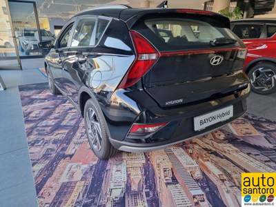 Hyundai Bayon 1.0 T-GDI Hybrid 48V iMT XLine Nero usata Salerno