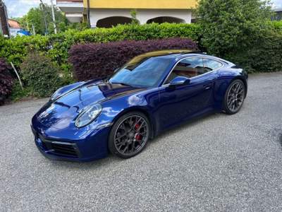 Porsche 911 911 Coupe 3.0 Carrera 4S auto Iva Esposta Blu/Azzurro usata Ispra