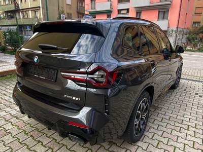 BMW X3 19''/ 360°/ HEAD UP/ MEMORY/ LASER /CARPLAY Nero usata Treviso