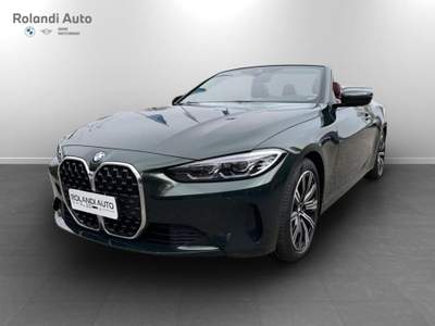 BMW Serie 4 420i d mhev 48V Msport auto Verde usata Casale Monferrato