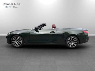 BMW Serie 4 420i d mhev 48V Msport auto Verde usata Casale Monferrato