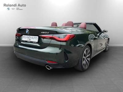BMW Serie 4 420i d mhev 48V Msport auto Verde usata Casale Monferrato