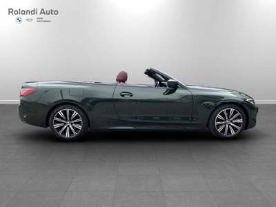 BMW Serie 4 420i d mhev 48V Msport auto Verde usata Casale Monferrato