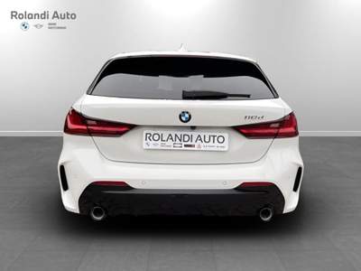 BMW Serie 1 M d Msport auto Bianco usata Casale Monferrato