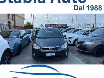 Ford C-Max + 1.6 TDCi 90 CV TETTO PANORAMA Grigio usata Castellammare di Stabia