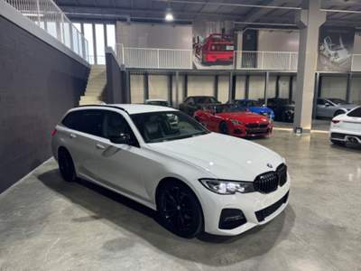 BMW Serie 3 320d MSPORT UNIPROPRIETARIO FARI LED GANCIO TRAINO Bianco usata San Paolo d'Argon