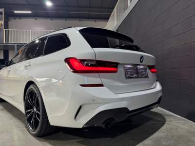 BMW Serie 3 320d MSPORT UNIPROPRIETARIO FARI LED GANCIO TRAINO Bianco usata San Paolo d'Argon