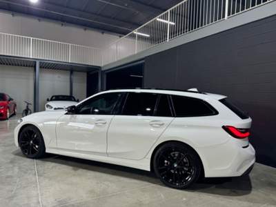 BMW Serie 3 320d MSPORT UNIPROPRIETARIO FARI LED GANCIO TRAINO Bianco usata San Paolo d'Argon