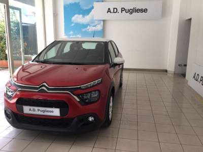 Citroen C3 3ª serie -  BlueHDi 100 S&S Feel Rosso usata Caltanissetta
