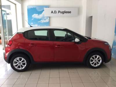 Citroen C3 3ª serie -  BlueHDi 100 S&S Feel Rosso usata Caltanissetta