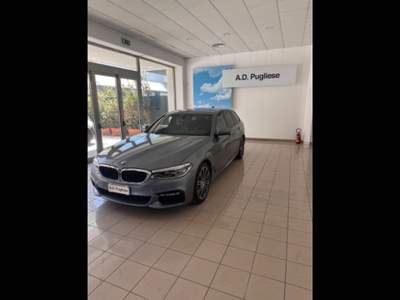 BMW Serie 5 520d Serie 5(G30/31/F90) - d Touring Msport Blu/Azzurro usata Caltanissetta