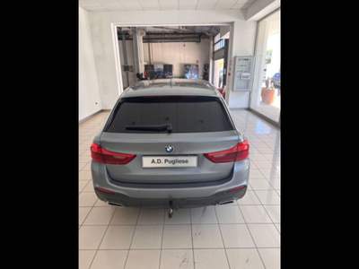 BMW Serie 5 520d Serie 5(G30/31/F90) - d Touring Msport Blu/Azzurro usata Caltanissetta