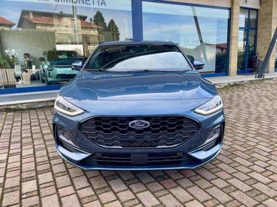 Ford Focus 1.0 EcoBoost Hybrid 125 CV ST-Line X- NUOVO Blu/Azzurro usata Cadrezzate con Osmate