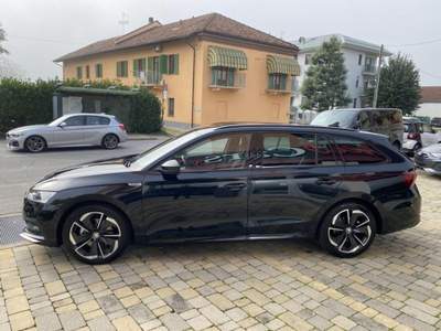 Skoda Octavia 2.0 TDI EVO SCR 150 CV DSG 4x4 Wagon Sportline Nero usata Alba
