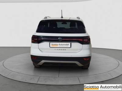 Volkswagen T-Cross 1.0 TSI 110 CV Advanced Bianco usata MESSINA
