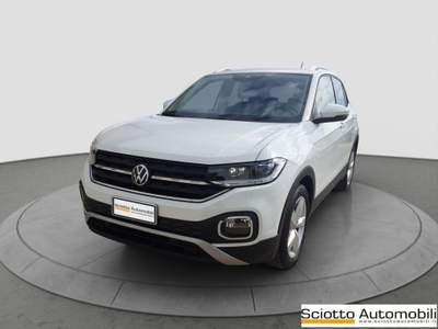 Volkswagen T-Cross 1.0 TSI 110 CV Advanced Bianco usata MESSINA
