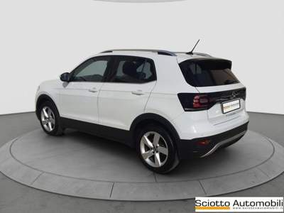 Volkswagen T-Cross 1.0 TSI 110 CV Advanced Bianco usata MESSINA