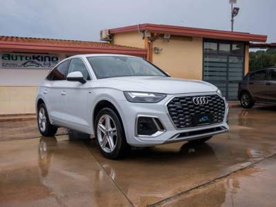 Audi Q5 40 2.0 tdi mhev 12V S line quattro s-tronic Bianco usata Ispica