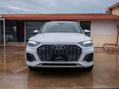 Audi Q5 40 2.0 tdi mhev 12V S line quattro s-tronic Bianco usata Ispica