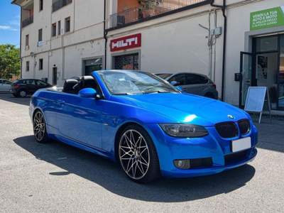 BMW Serie 3 330d d M-Sport Cabrio - Wrap 19" Bilstein - Unica Blu/Azzurro usata L'Aquila