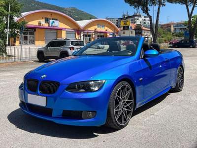 BMW Serie 3 330d d M-Sport Cabrio - Wrap 19" Bilstein - Unica Blu/Azzurro usata L'Aquila