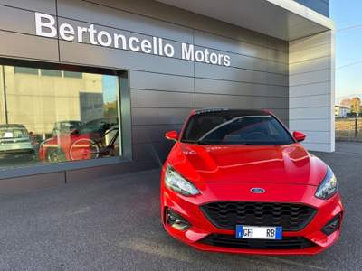 Ford Focus 1.0 EcoBoost 125CV 5p. ST-LINE TETTO-NEOPATENTATI Rosso usata Castelfranco Veneto