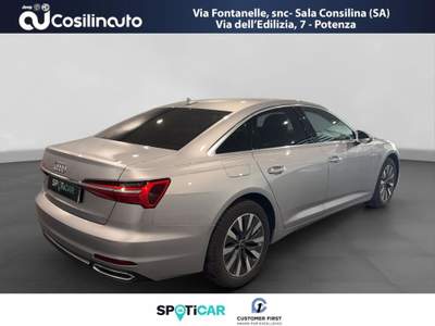 Audi A6 40 2.0 TDI 204 CV S tronic Business Sport MY21 Argento usata Sala Consilina