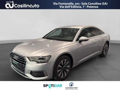 Audi A6 40 2.0 TDI 204 CV S tronic Business Sport MY21 Argento usata Sala Consilina