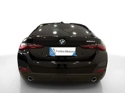 BMW Serie 4 Gran Coupé 420d d 48V Msport Cerchi19 in Promo Nero usata Liscate