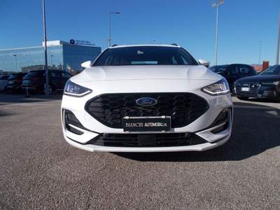 Ford Focus 1.5 EcoBlue 120CV automatico SW ST-Line Bianco usata SAN VENDEMIANO