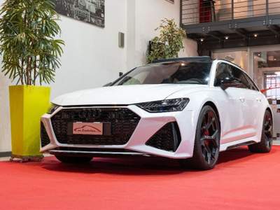 Audi RS 6 SW 4.0  V8-630CV -PERFORMANCE-CARBONCE-PIù IVA 22% Bianco usata Noventa Vicentina