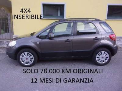 Fiat Sedici 1.6 16v Dynamic 4x4 120cv-SOLO 78.000 km !!! Grigio usata Samolaco