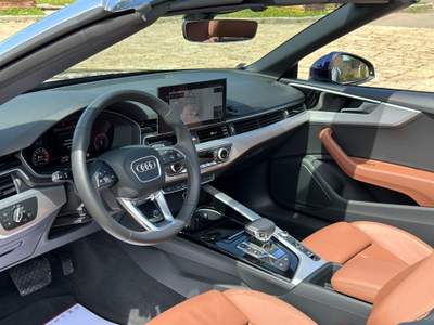 Audi A5 Cabrio 40 TFSI MHEV 204cv S-tronic S-Line - FULL Blu/Azzurro usata Castellaneta
