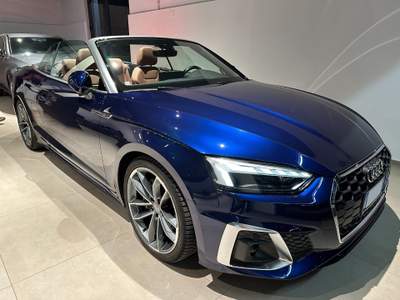 Audi A5 Cabrio 40 TFSI MHEV 204cv S-tronic S-Line - FULL Blu/Azzurro usata Castellaneta