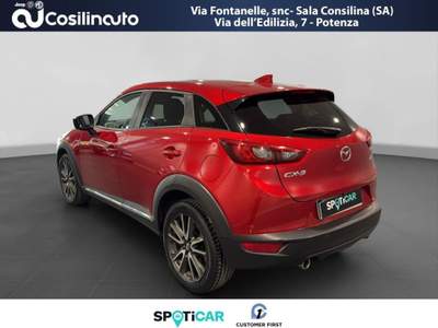 Mazda CX-3 1.5L Skyactiv-D Exceed 105CV MY16 Rosso usata Sala Consilina