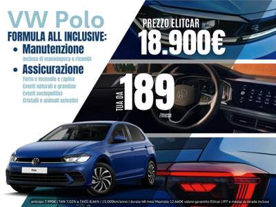 Volkswagen Polo 1.0 Edition Plus Blu/Azzurro usata Magenta