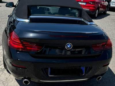 BMW Serie 6 640d d xDrive Cabrio Luxury Nero usata Rovato