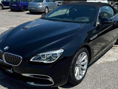 BMW Serie 6 640d d xDrive Cabrio Luxury Nero usata Rovato