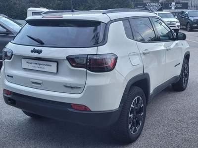 Jeep Compass 1.3 Turbo T4 240 CV PHEV AT6 4xe Trailhawk Bianco usata Monte di Procida