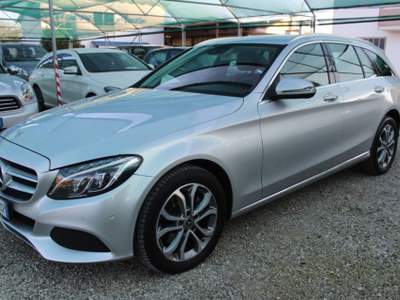 Mercedes-Benz Classe C d S.W. 4Matic Auto Sport Argento usata Moriago della Battaglia
